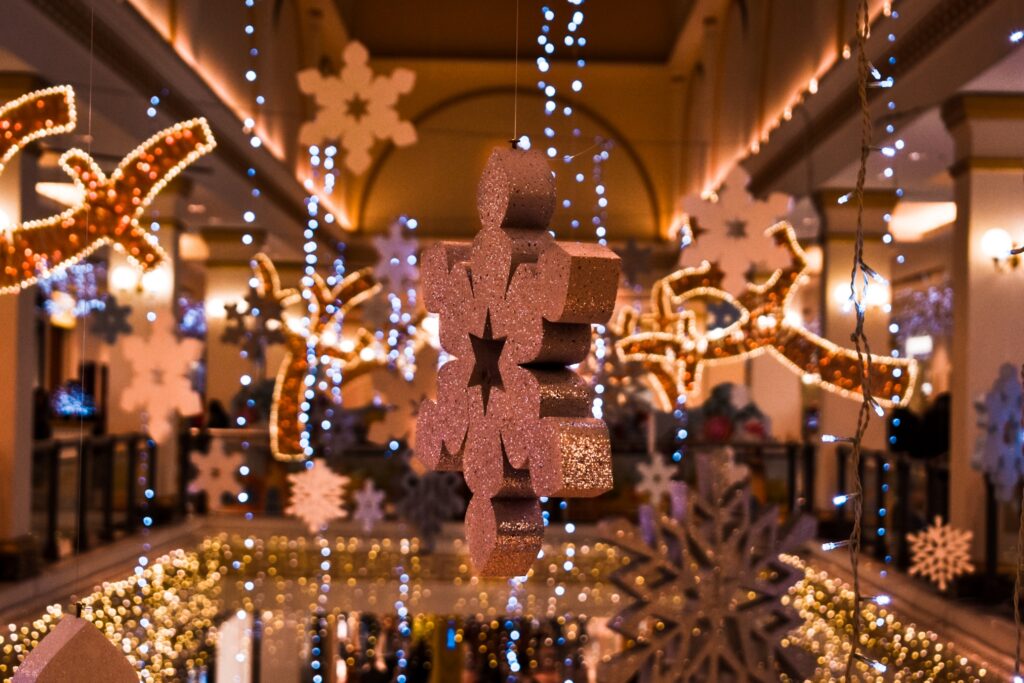 Glowing Christmas Lights