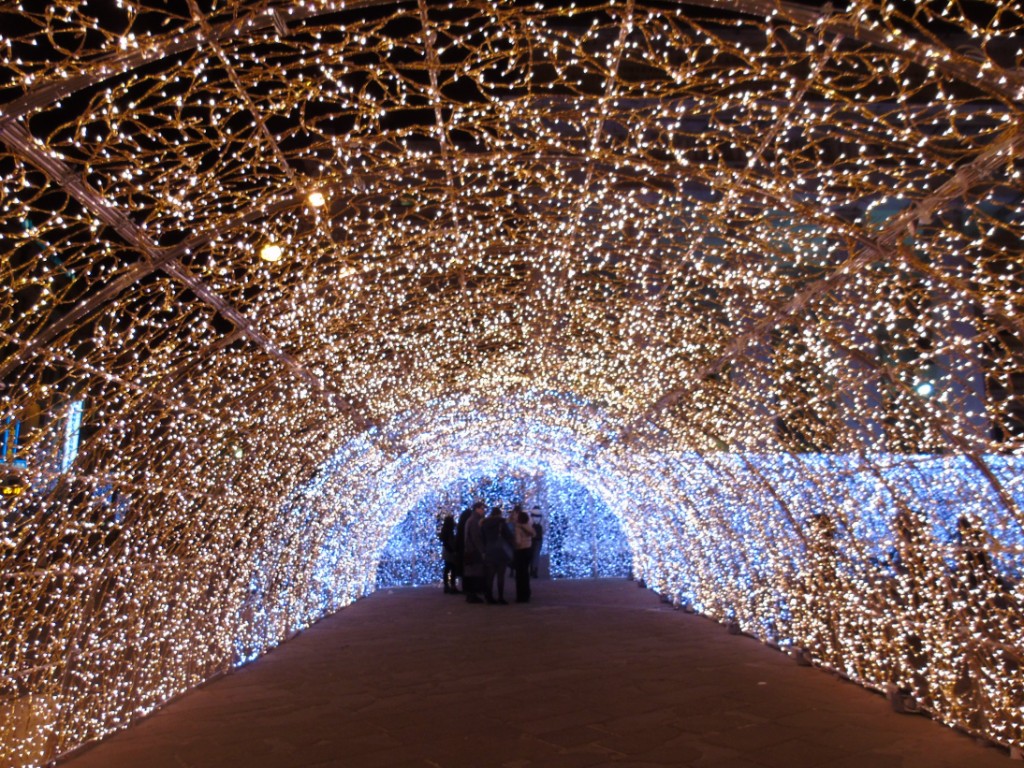 Glowing Christmas Lights